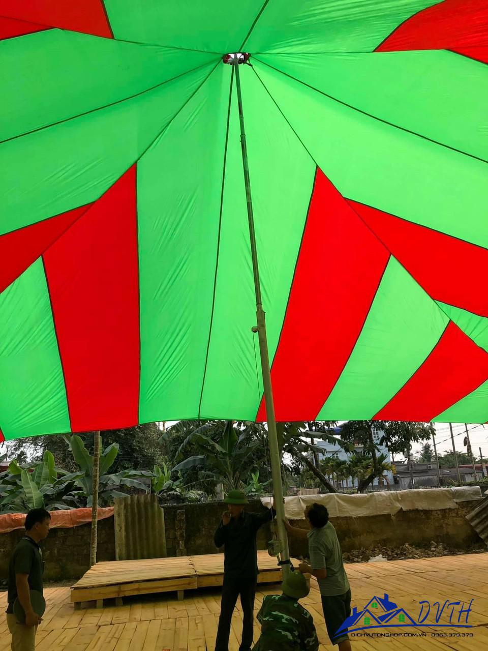 Ô dù sự kiện tại Điện Biên